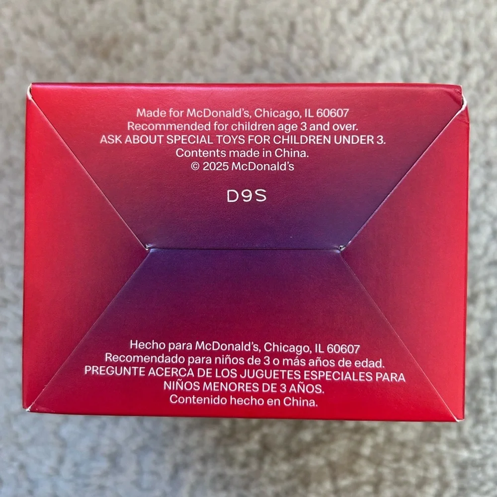 McDonald’s 2025 Happy Meal X All American Games Toy #6 Basketball OS